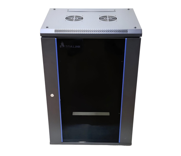 Extralink Szafa rack 18U 600x600mm czarna wisząca EX.16880 - 1323203 - zdjęcie
